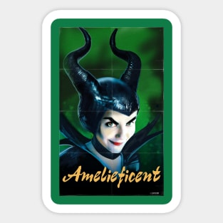 Amelieficent Sticker